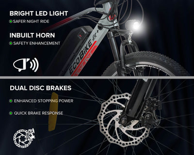 "ECO BIKE LIT+ MULTI-SPEED 27.5T - Geekay Bikes"
