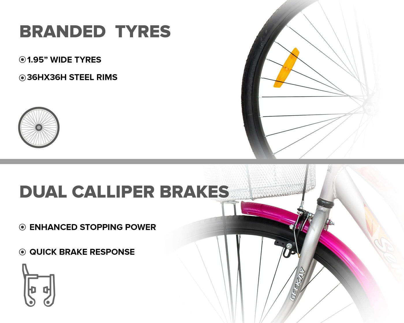 "SENORITA 26T - Geekay Bikes"