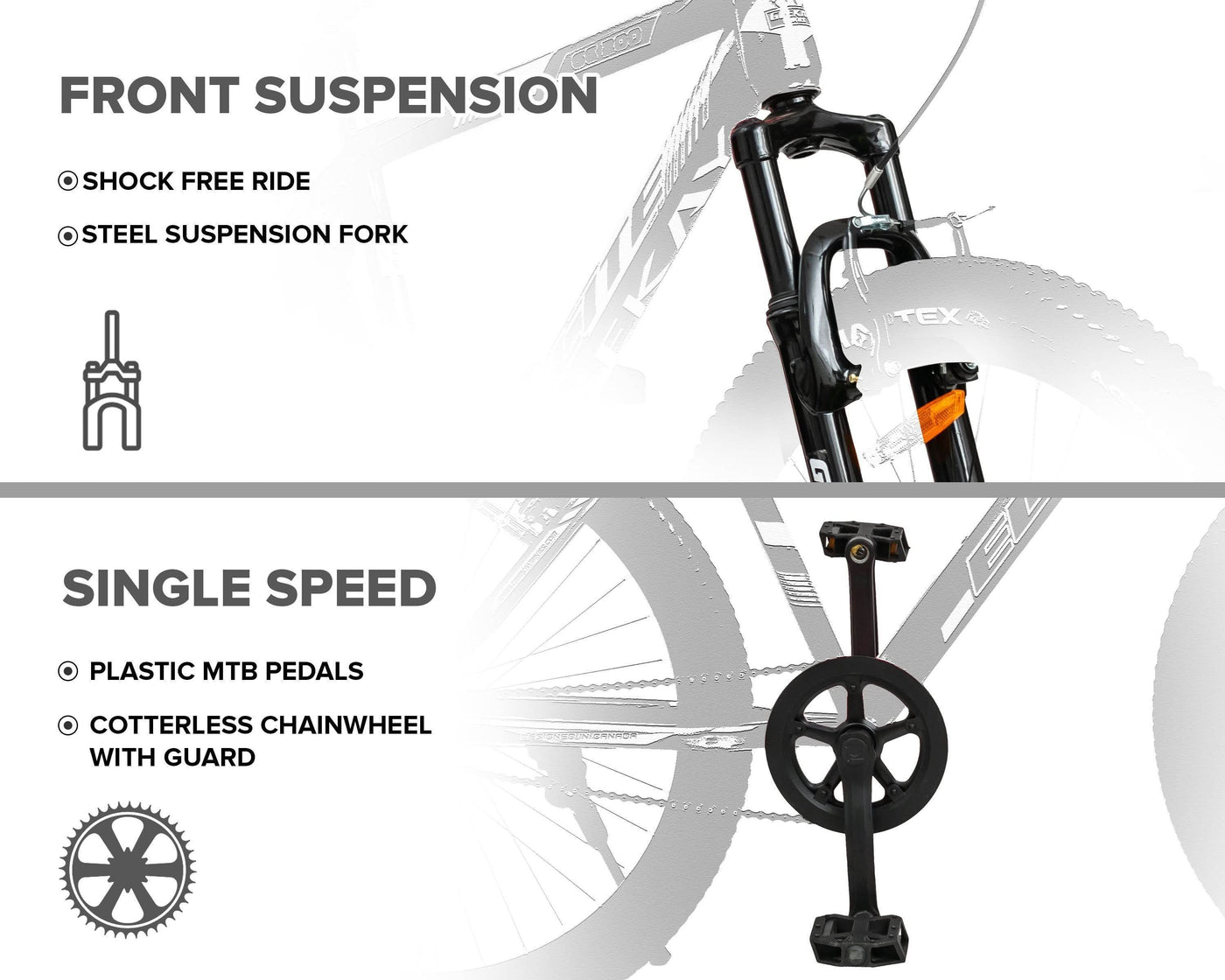 "ELITE 29T (with Power Brakes) - Geekay Bikes"