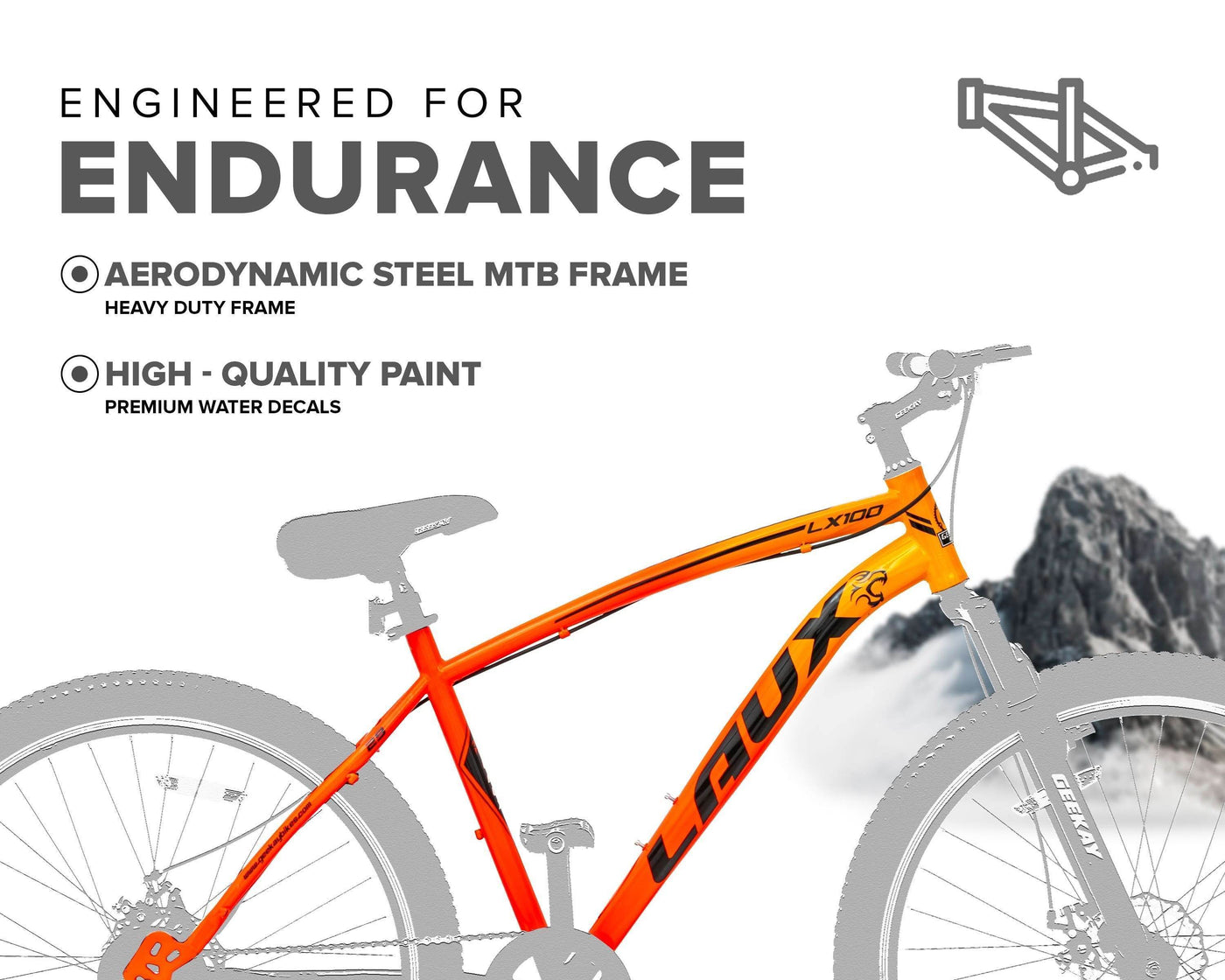 "LAUX SINGLE SPEED 27.5T - Geekay Bikes"