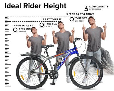 "BURN - RIGID FORK 26T - Geekay Bikes"