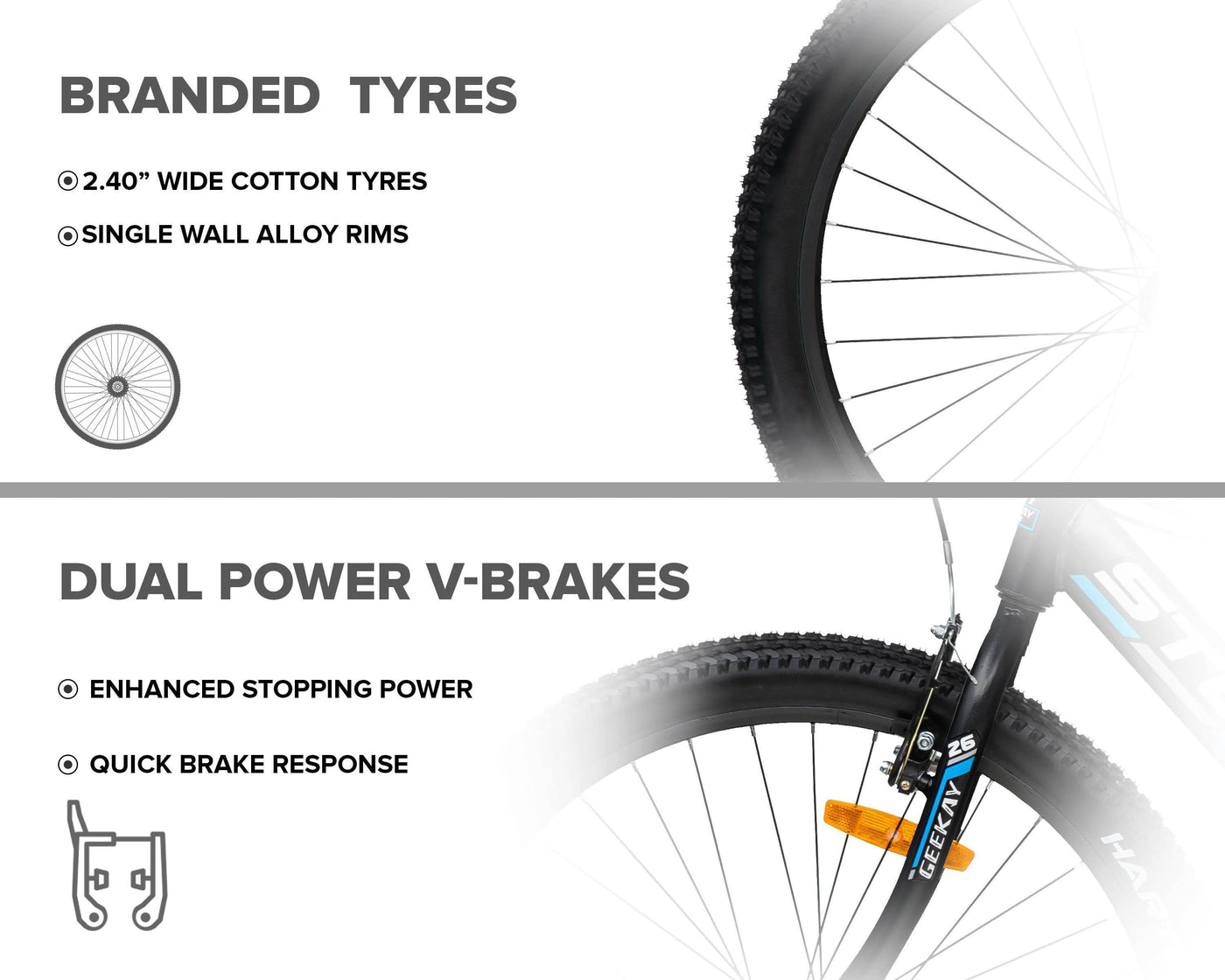 "STURDY 26T - Geekay Bikes"