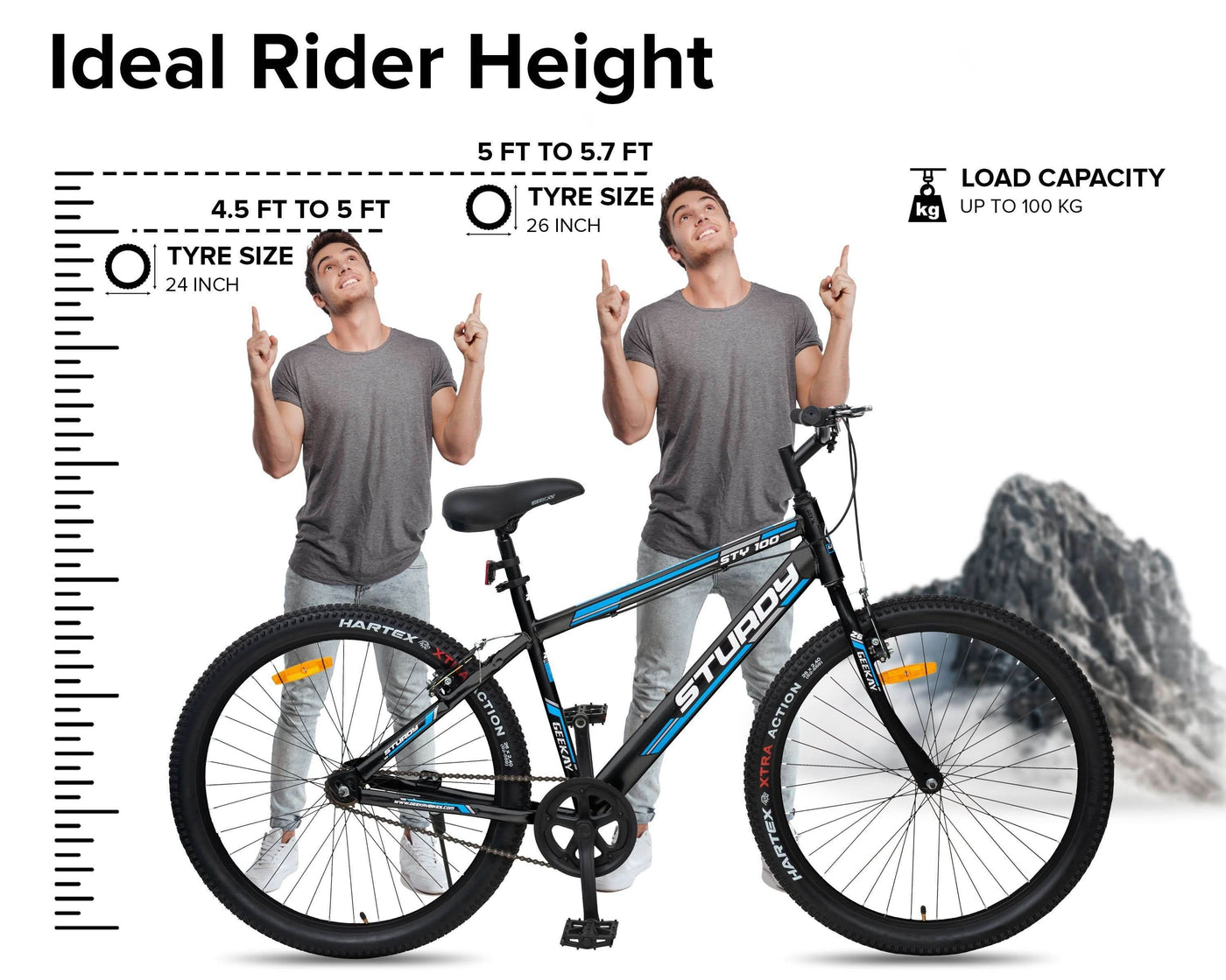 "STURDY 26T - Geekay Bikes"