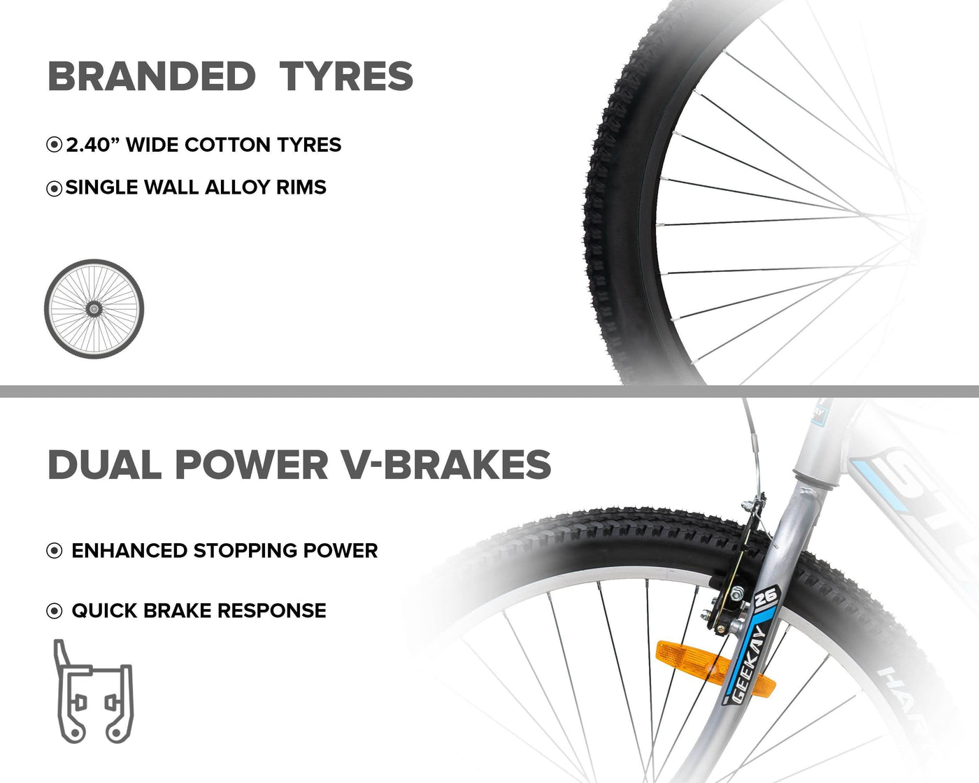 "STURDY 26T - Geekay Bikes"