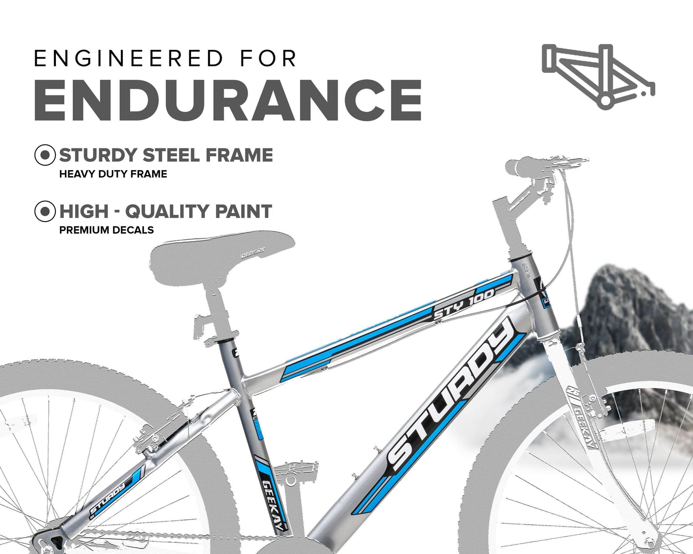 "STURDY 26T - Geekay Bikes"