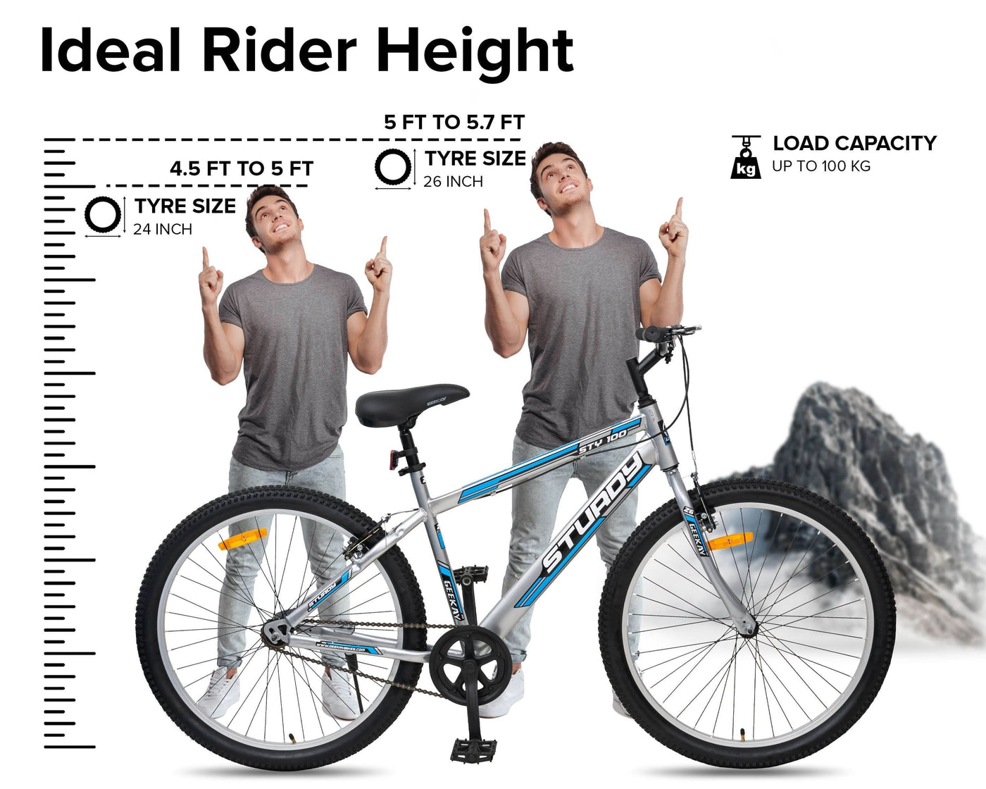 "STURDY 26T - Geekay Bikes"