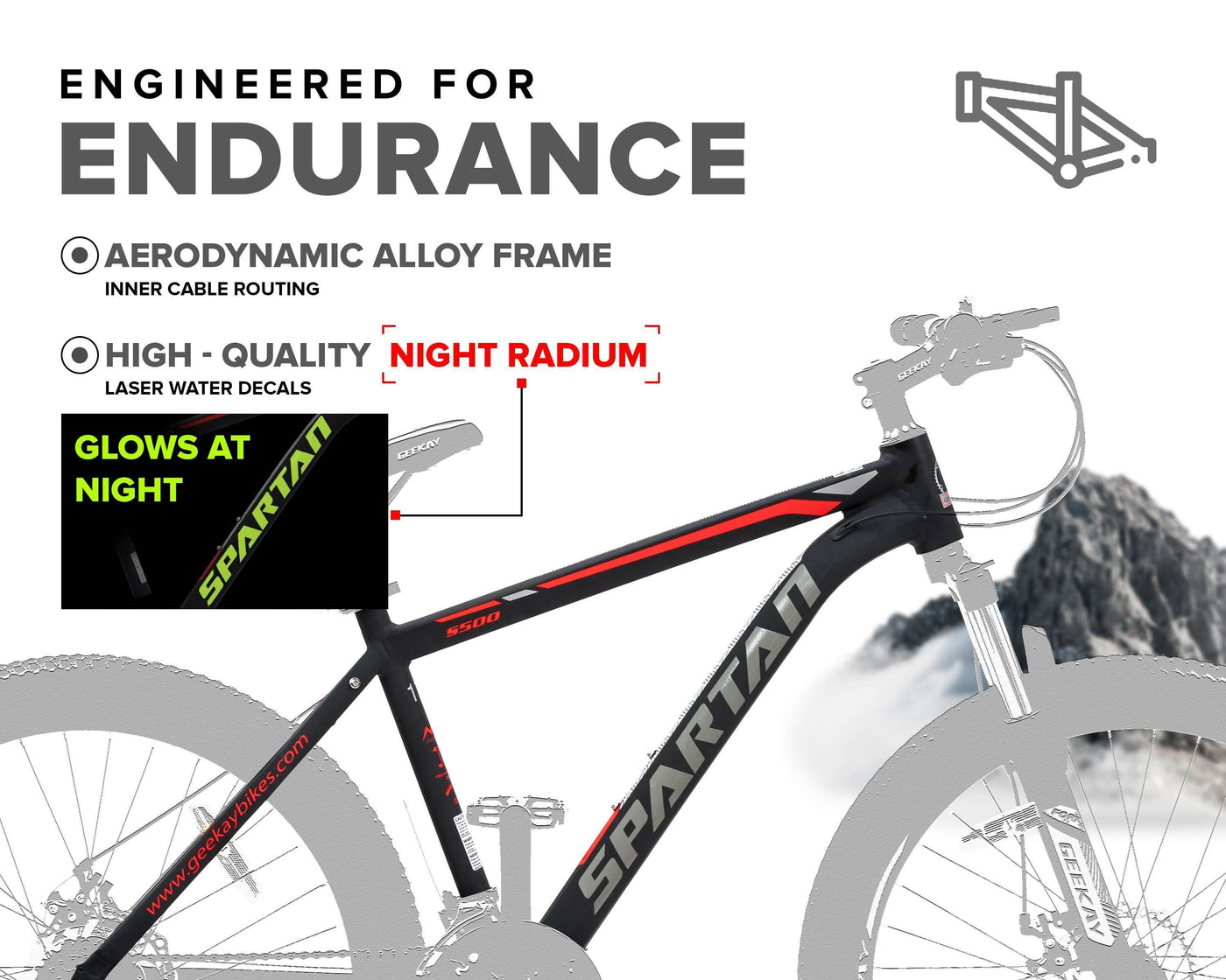 "SPARTAN 29T - Geekay Bikes"