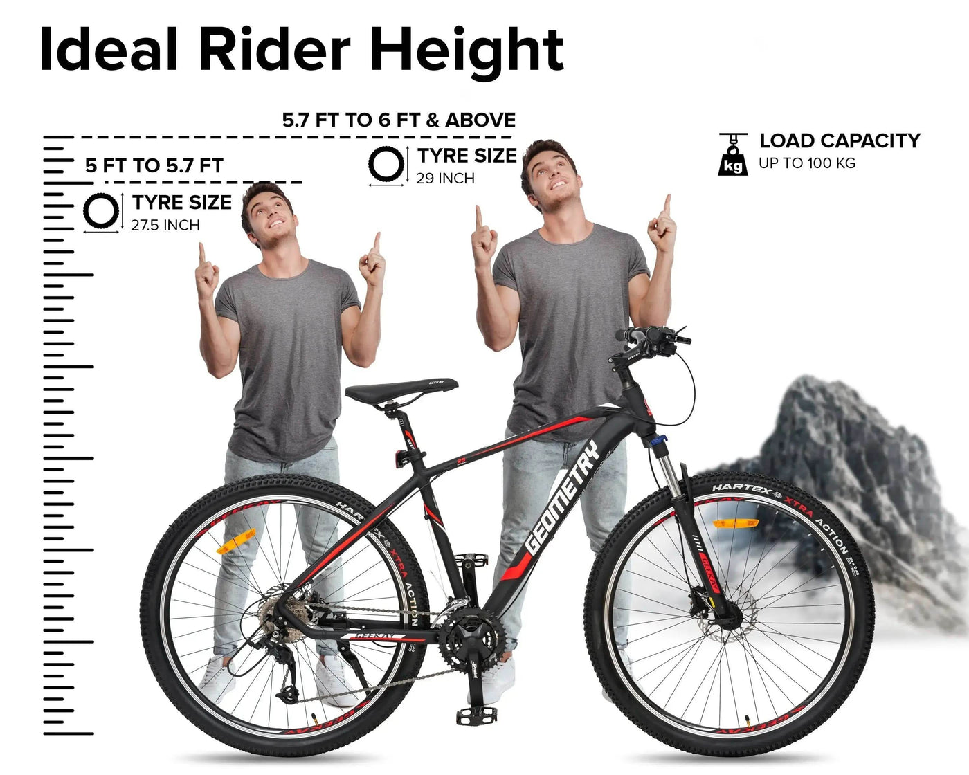 "GEOMETRY 27.5T - Geekay Bikes"