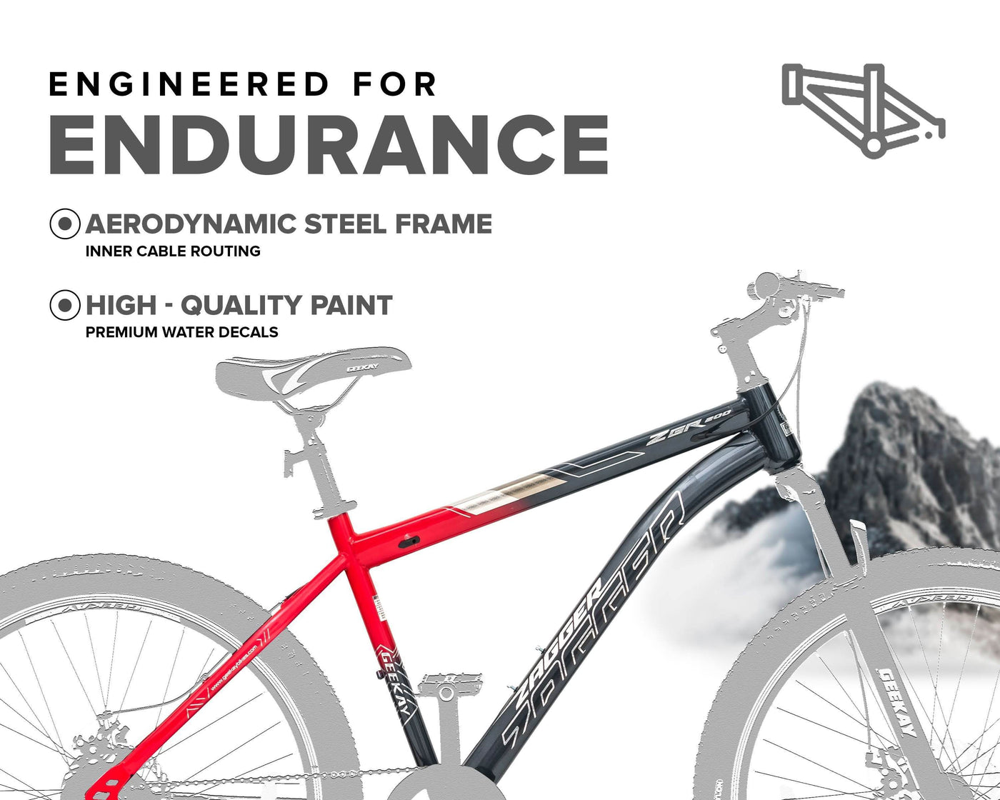 "ZAGGER SINGLE SPEED 29T - Geekay Bikes"