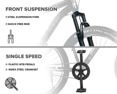 "ZAGGER SINGLE SPEED 29T - Geekay Bikes"