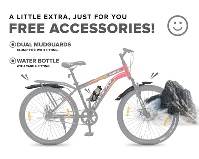 "BURN - SUSPENSION FORK 27.5T - Geekay Bikes"