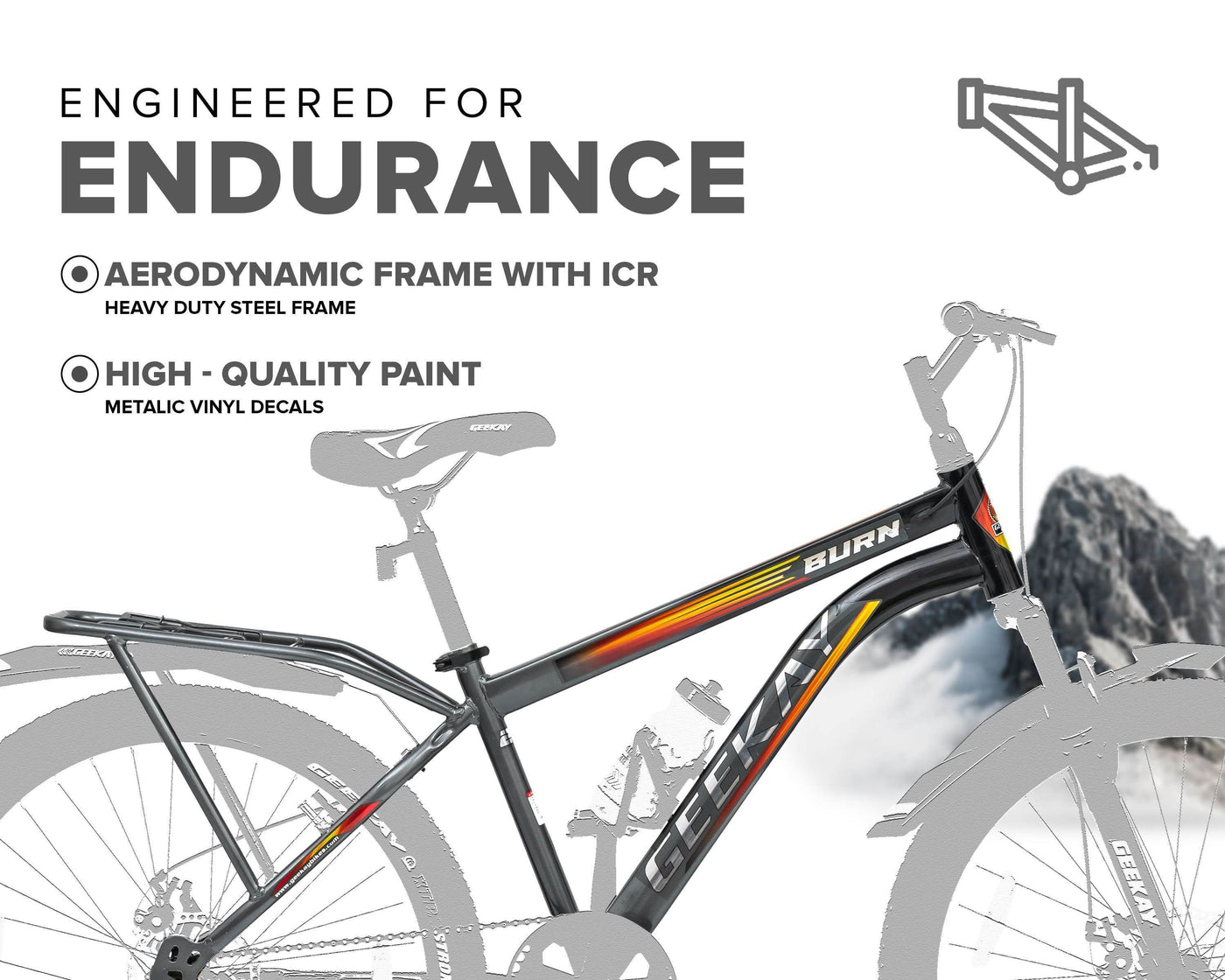 "BURN - SUSPENSION FORK 27.5T - Geekay Bikes"