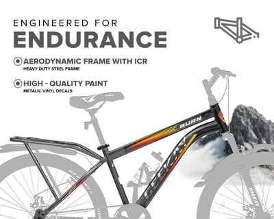 "BURN - SUSPENSION FORK 27.5T - Geekay Bikes"