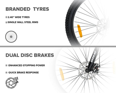 "BURN - SUSPENSION FORK 27.5T - Geekay Bikes"