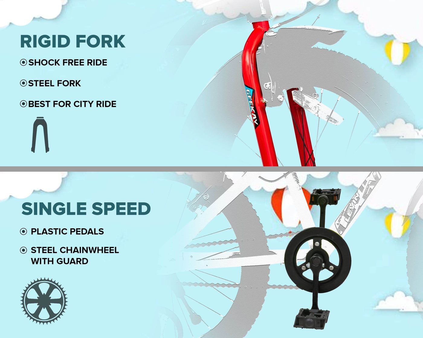 "LEVIN 20T - Geekay Bikes"