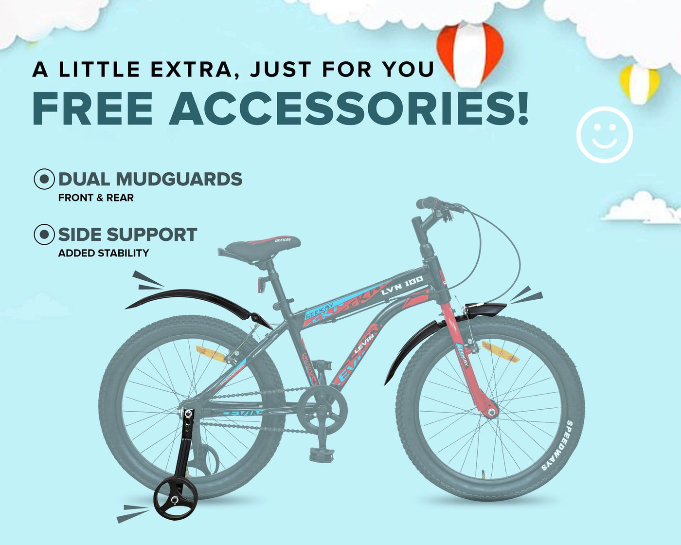 "LEVIN 20T - Geekay Bikes"