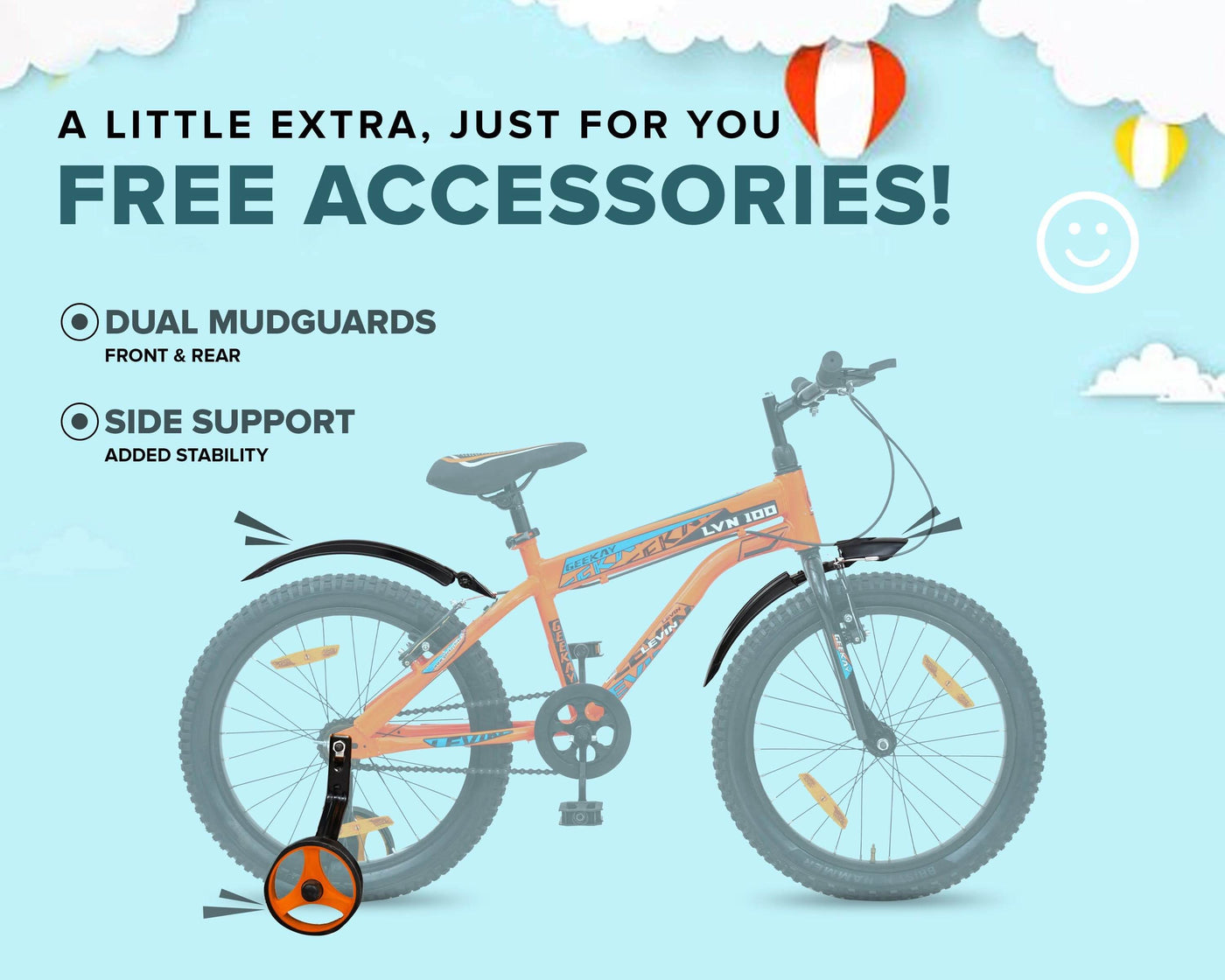 "LEVIN 20T - Geekay Bikes"