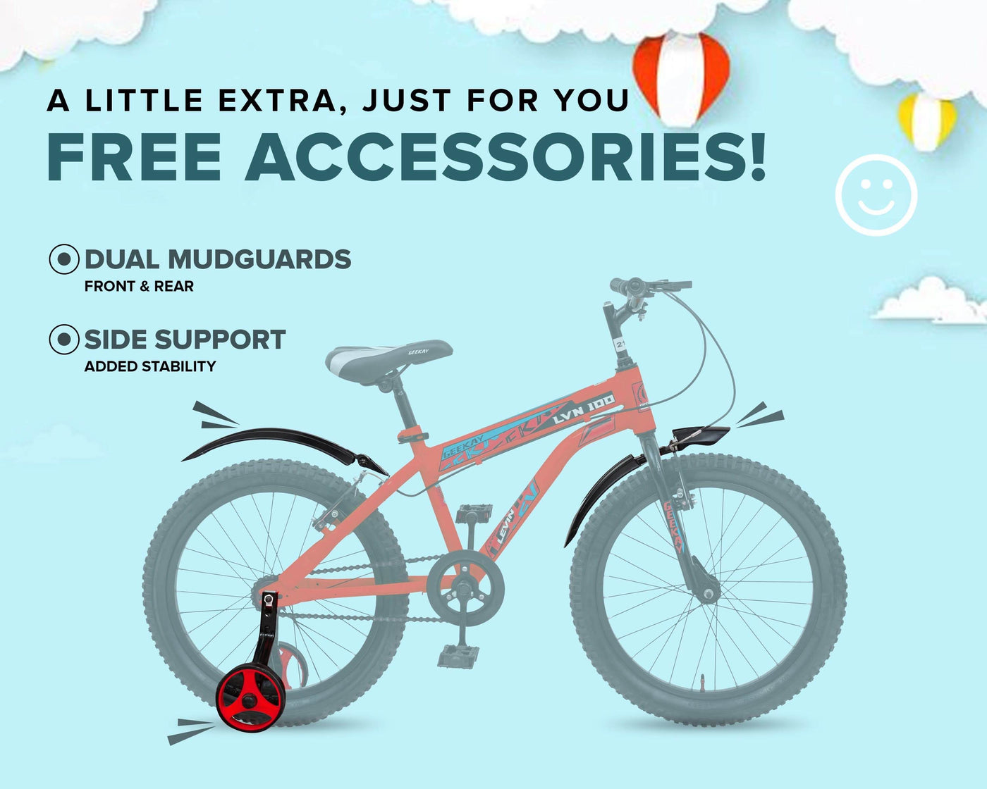 "LEVIN 20T - Geekay Bikes"