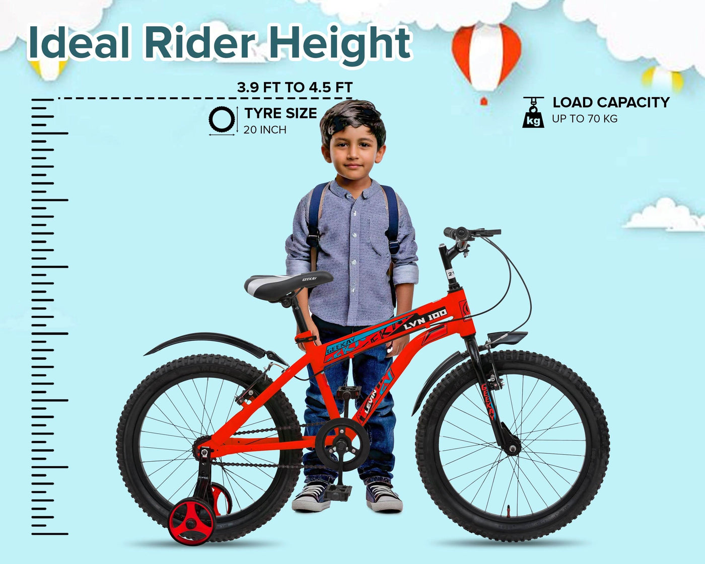 "LEVIN 20T - Geekay Bikes"