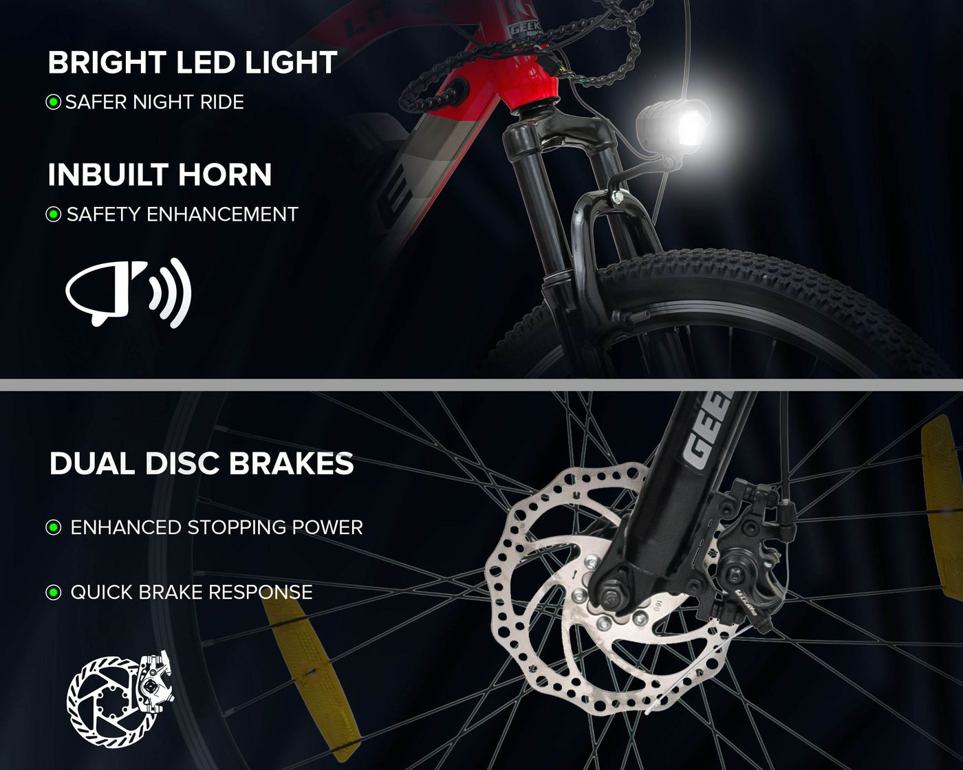 "ECO BIKE LIT 27.5T - Geekay Bikes"