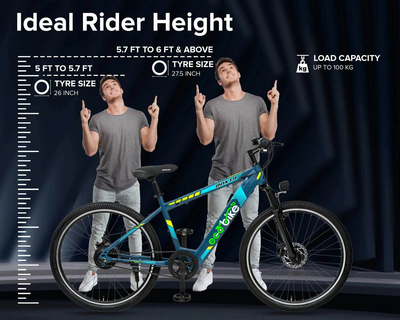 "ECO BIKE MAX 27.5T - Geekay Bikes"