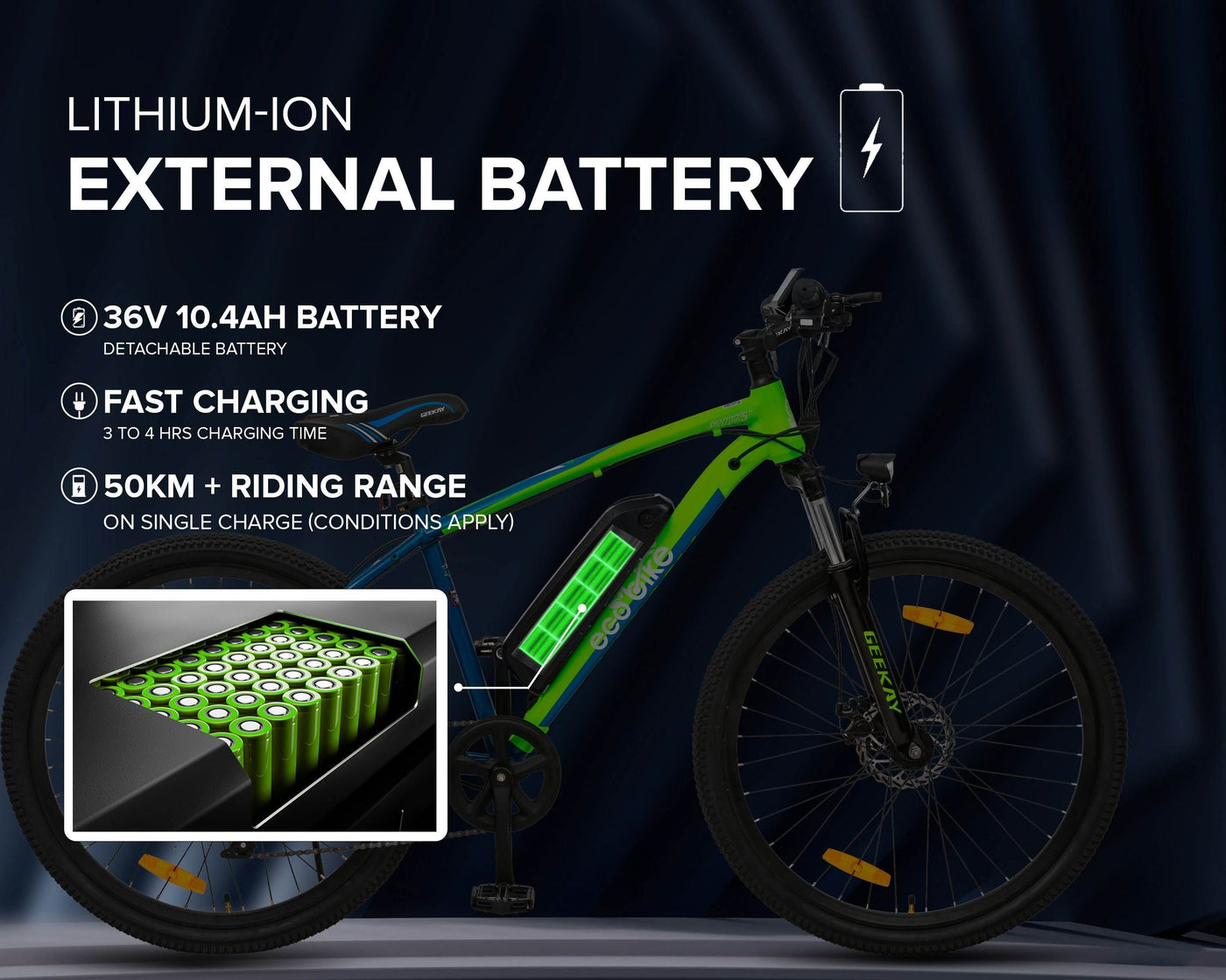 "ECO BIKE PRO 27.5T - Geekay Bikes"