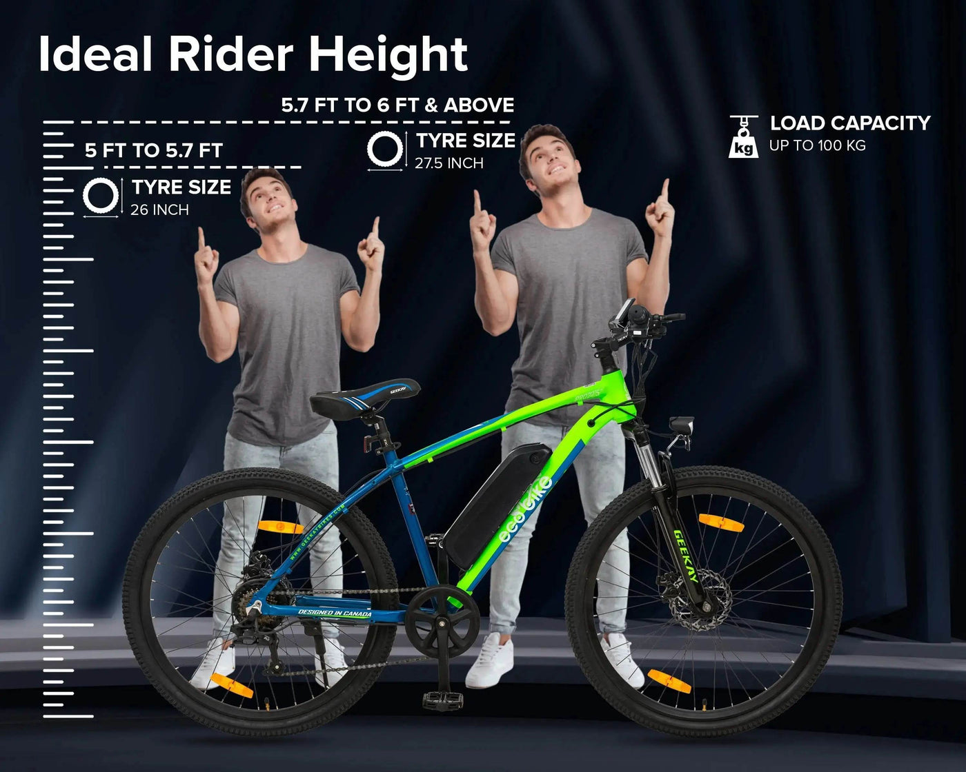 "ECO BIKE PRO 27.5T - Geekay Bikes"