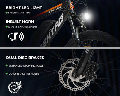 "HASHTAG ELECTRIC 27.5T - Geekay Bikes"