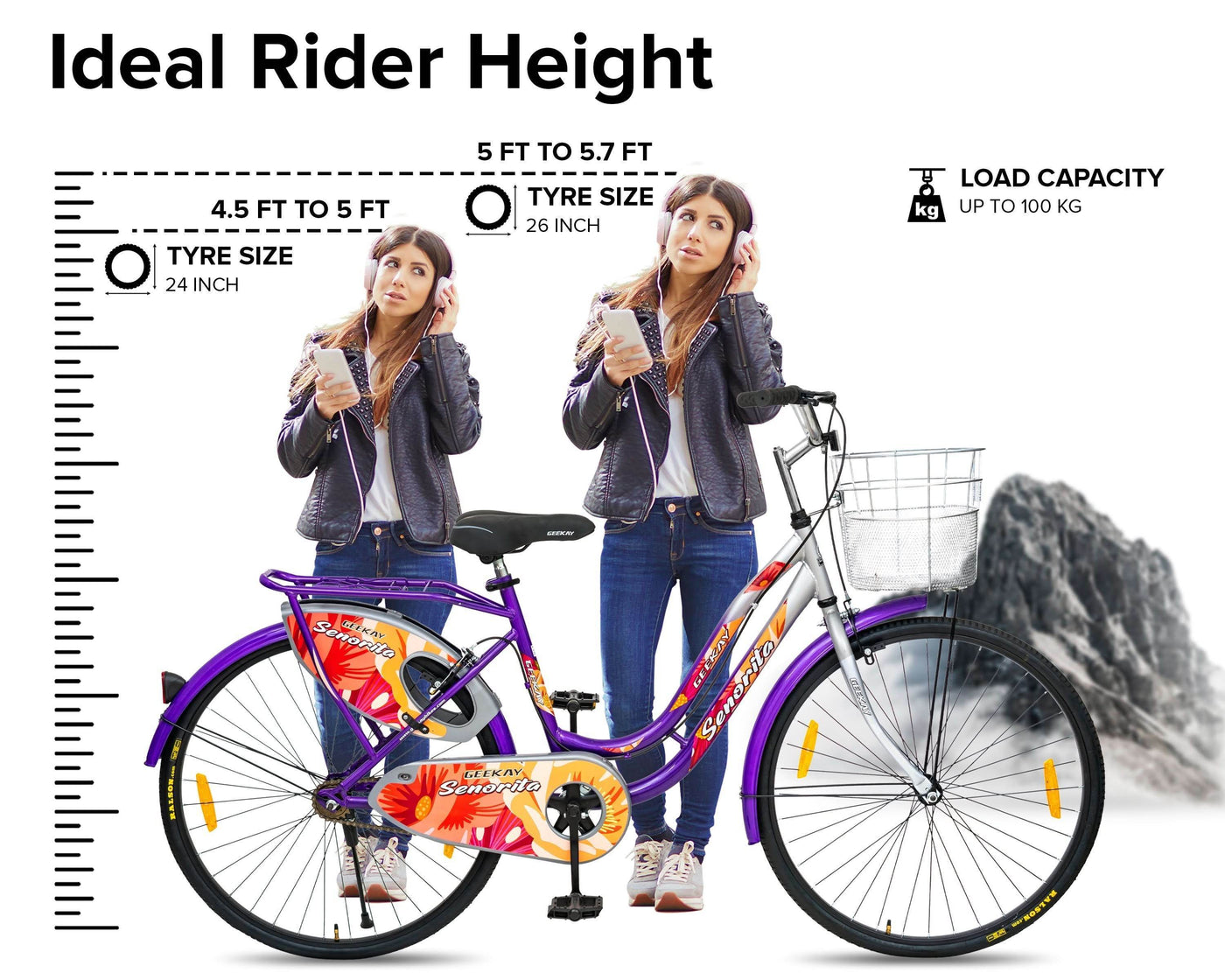 "SENORITA 26T - Geekay Bikes"