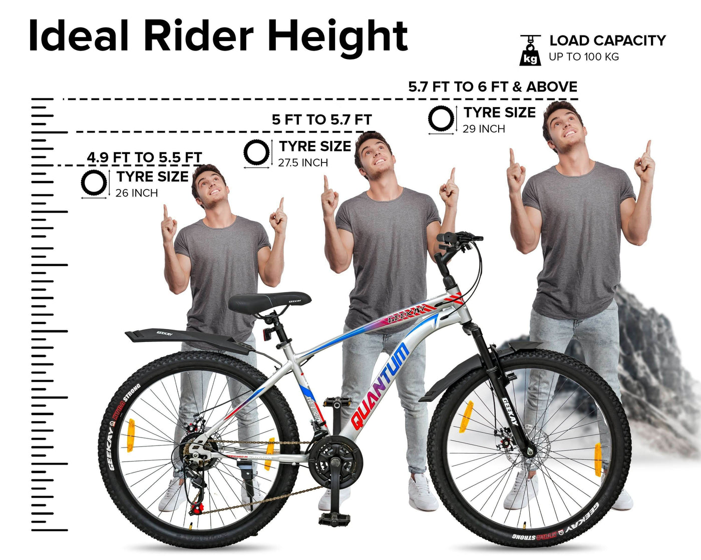 "QUANTUM 27.5T - Geekay Bikes"