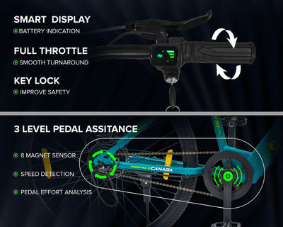 "ECO BIKE ALPHA 27.5T (WITH 7.8AH LI-ION BATTERY) - Geekay Bikes"