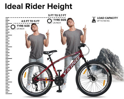 "Y-KING MULTI-SPEED 26T - Geekay Bikes"