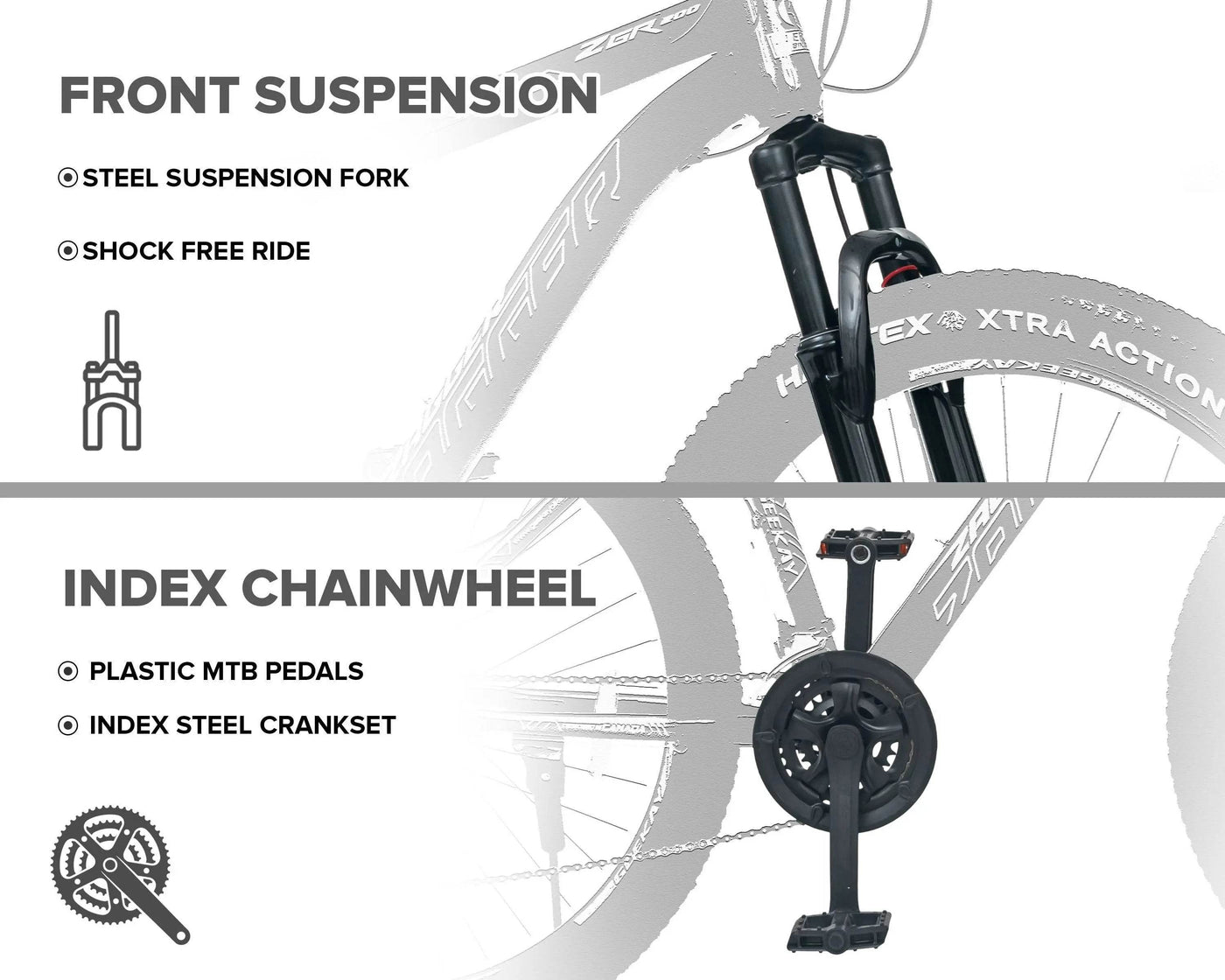 "ZAGGER MULTI-SPEED 29T - Geekay Bikes"