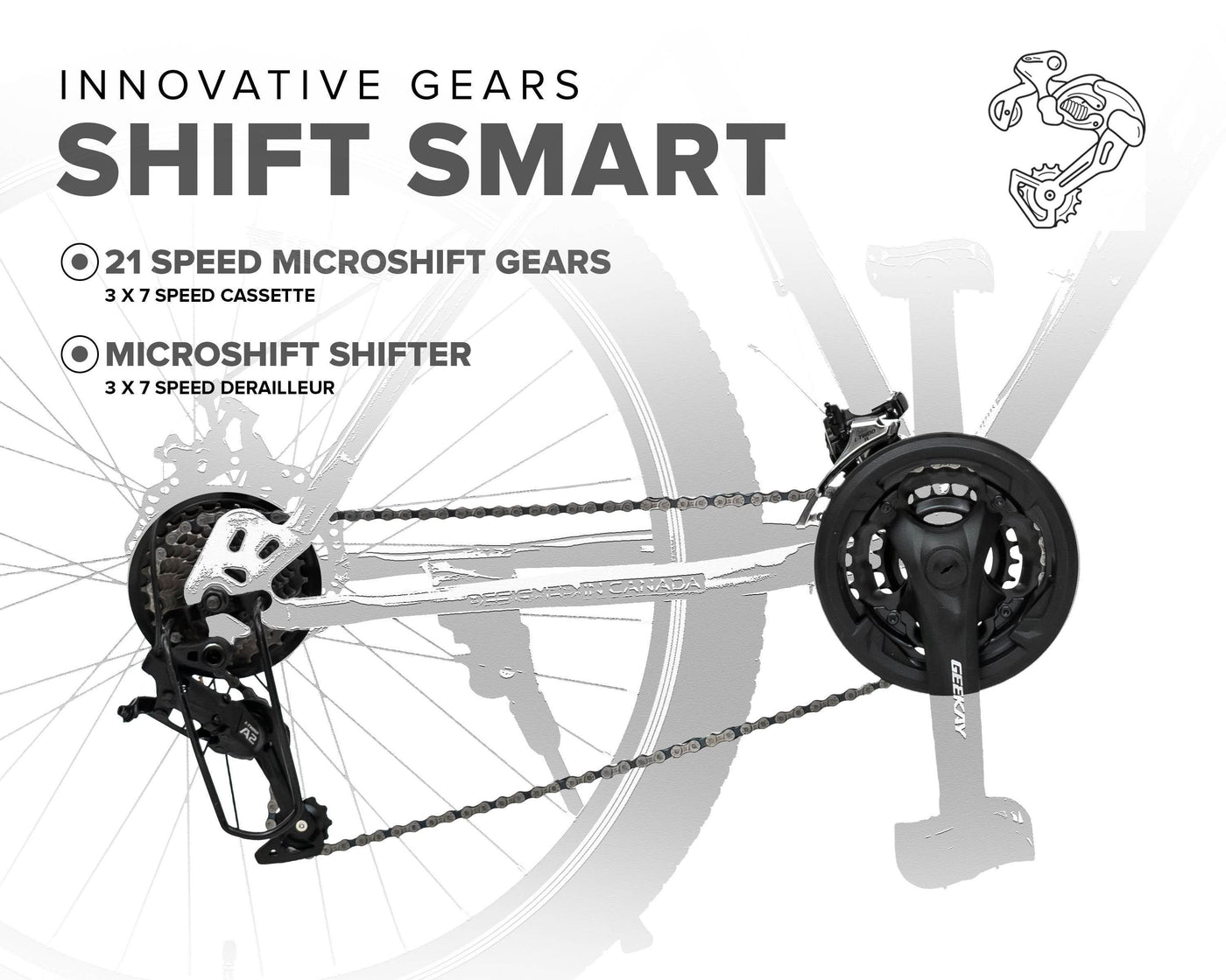 "LAUX MULTI-SPEED 29T - Geekay Bikes"