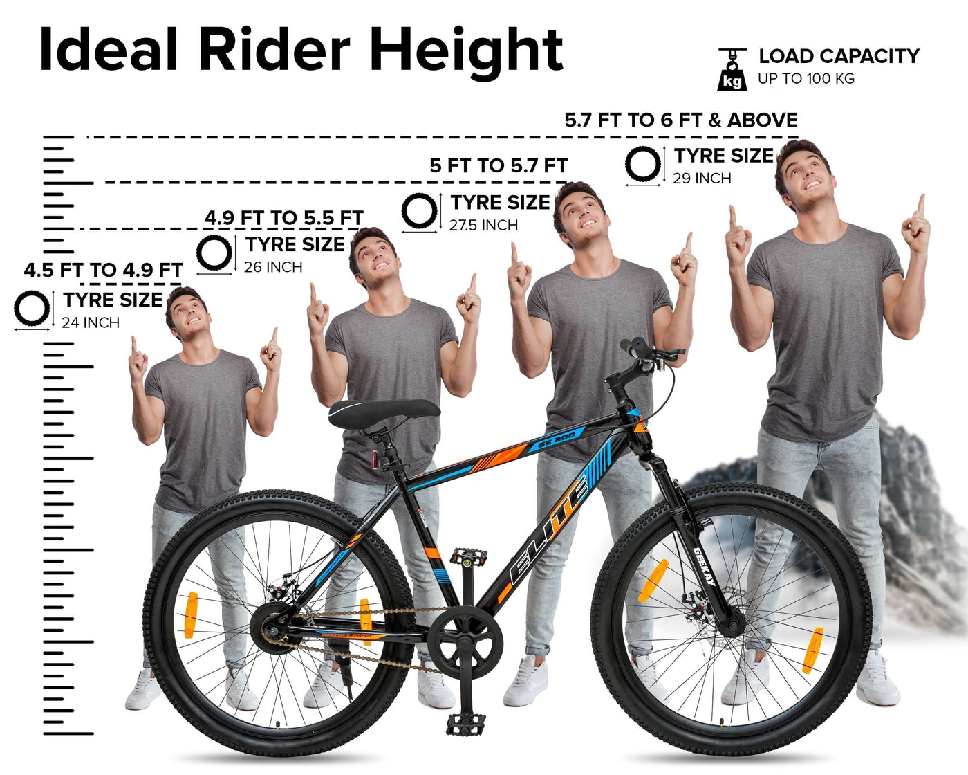 "ELITE 29T (with Disc Brake) - Geekay Bikes"