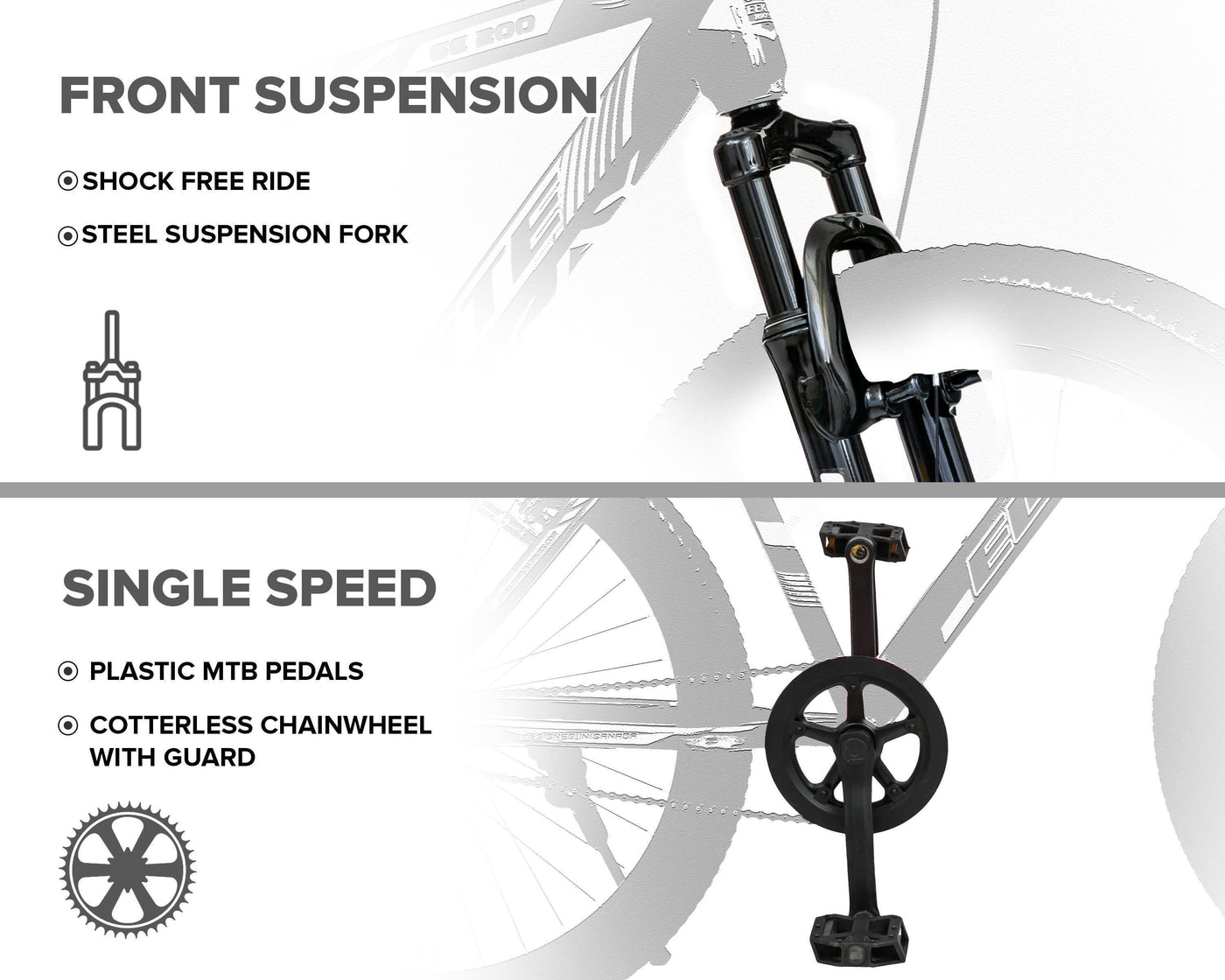 "ELITE 29T (with Disc Brake) - Geekay Bikes"