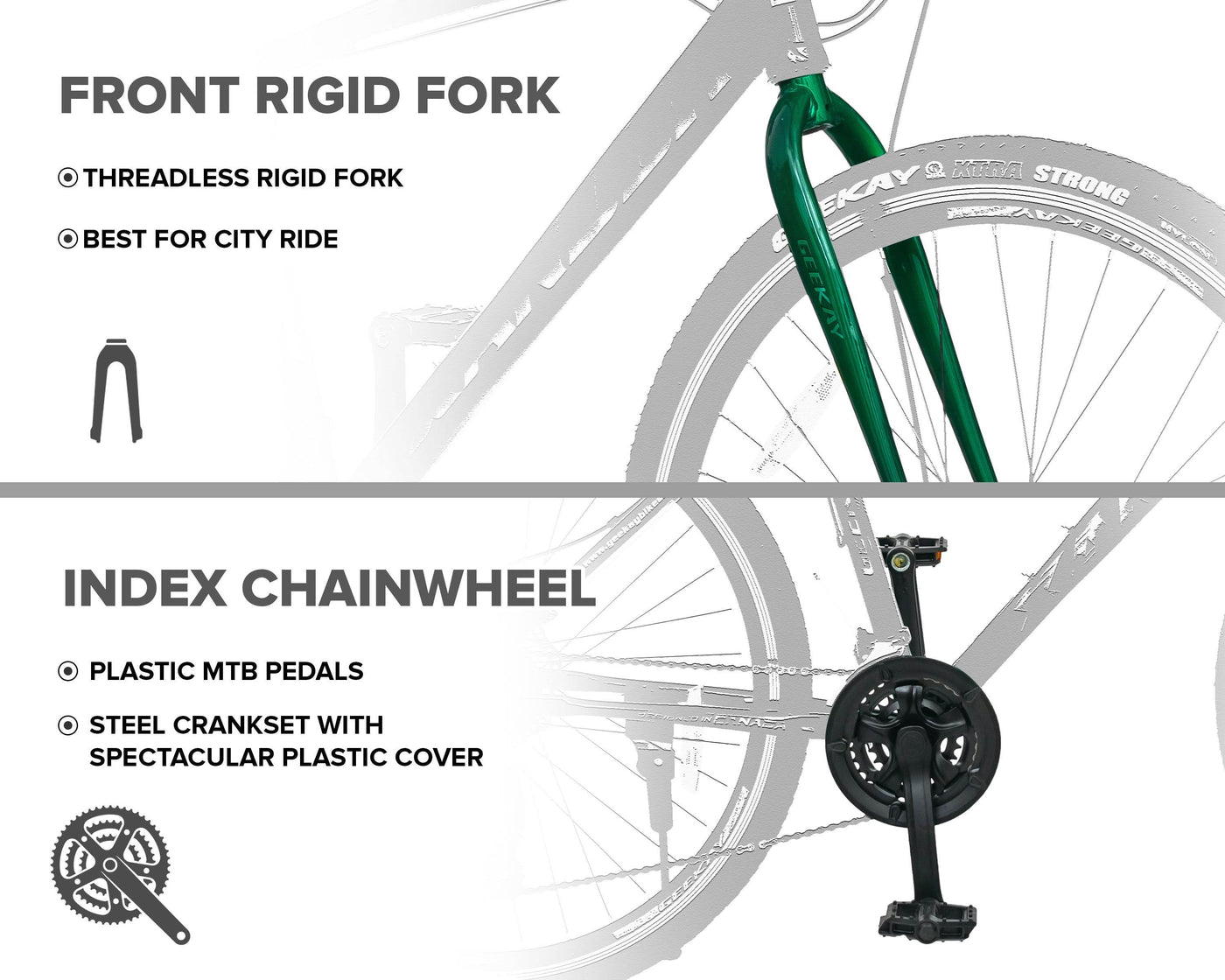 "XANDER MULTI-SPEED 700C - Geekay Bikes"