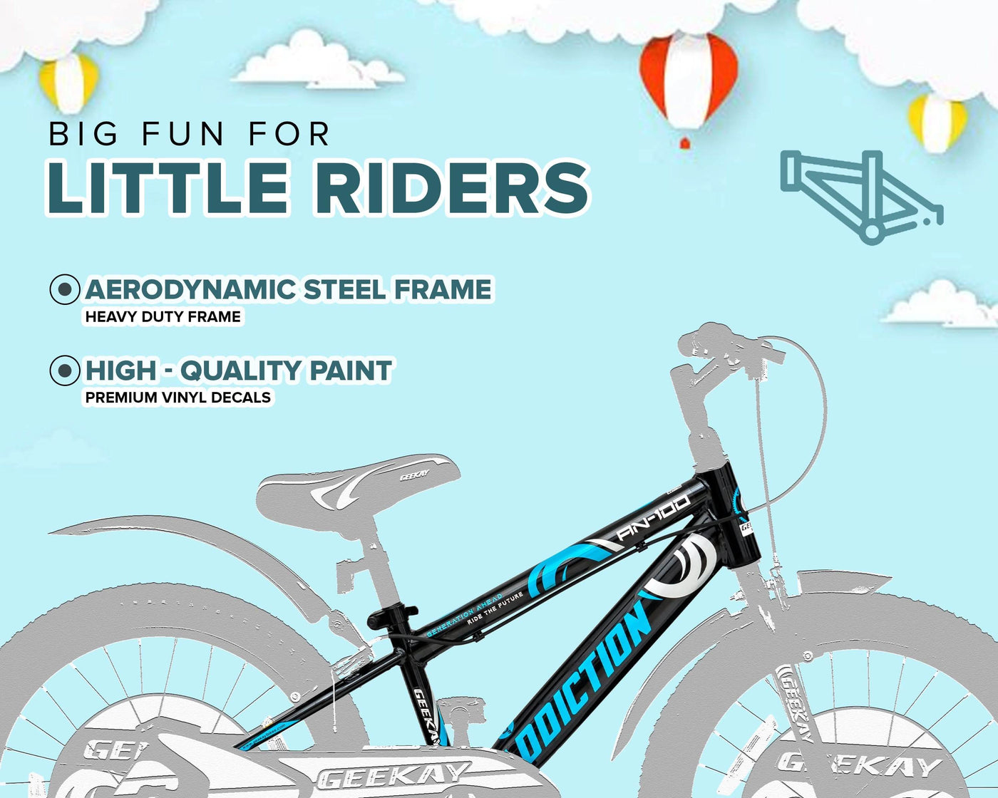 "ADDICTION 20T - Geekay Bikes"