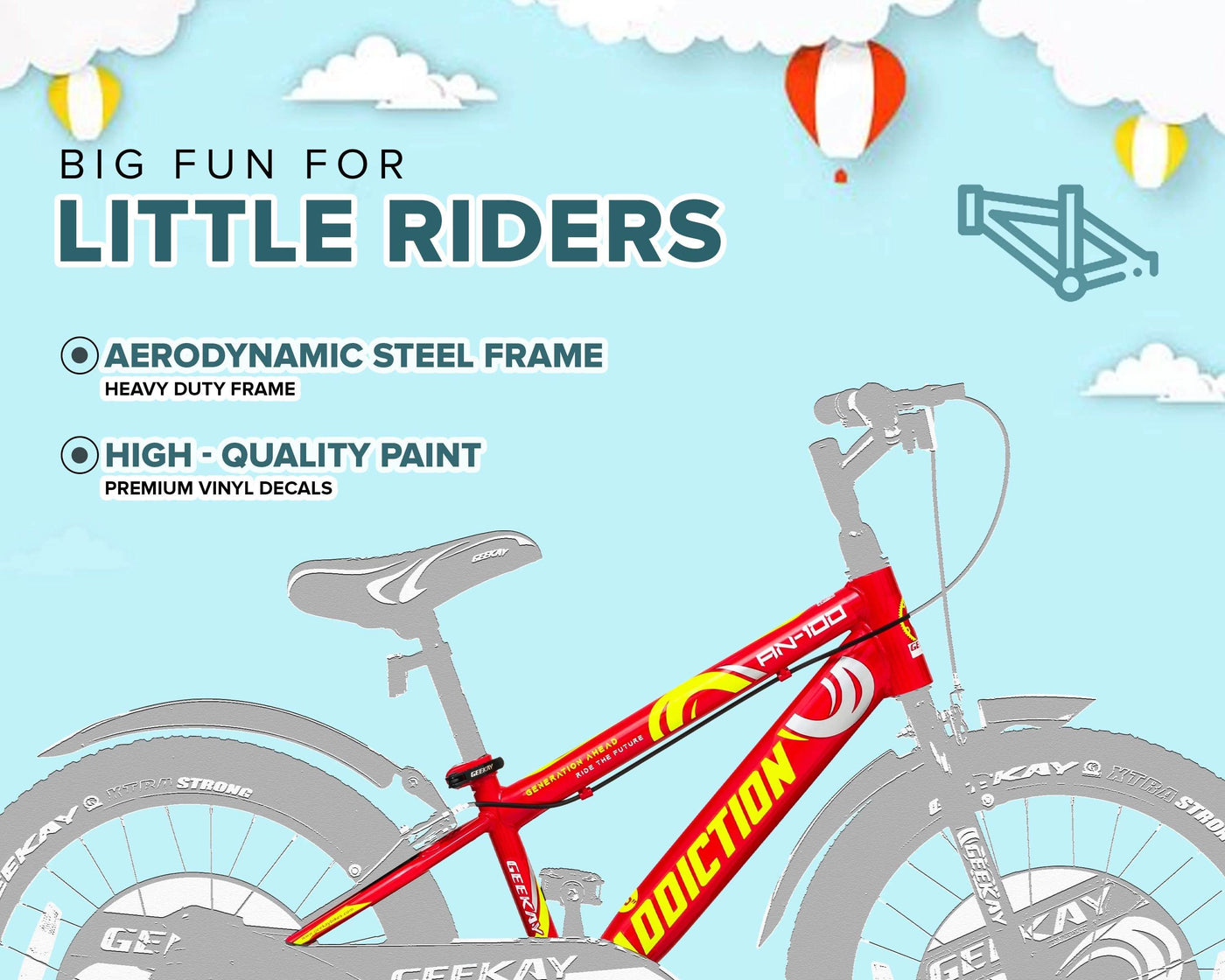 "ADDICTION 20T - Geekay Bikes"