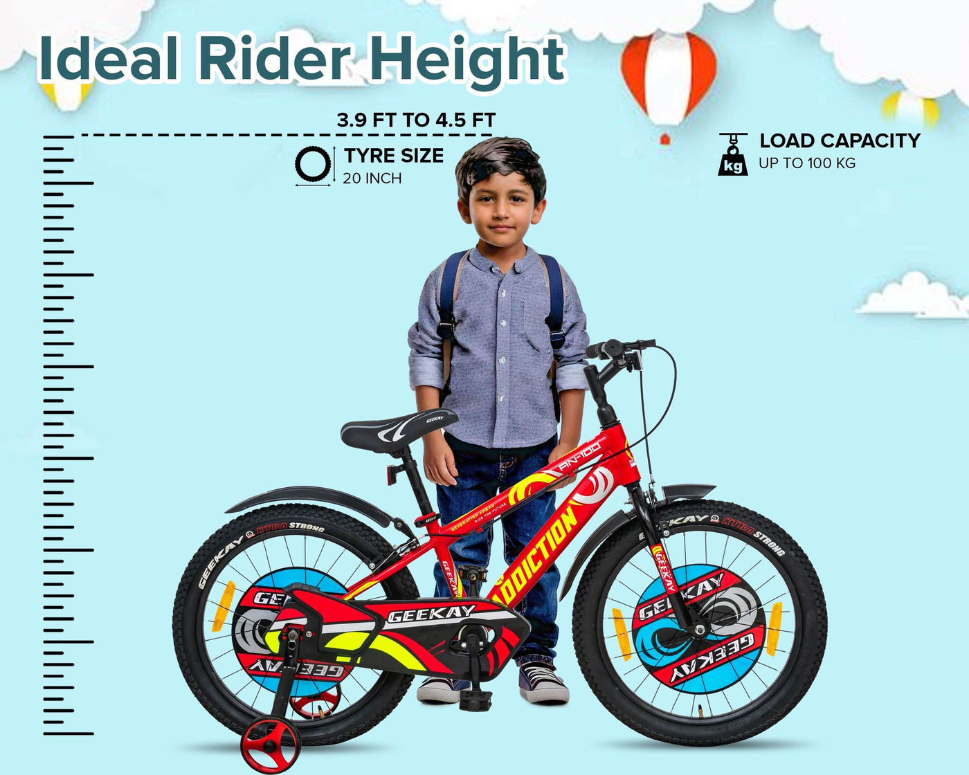 "ADDICTION 20T - Geekay Bikes"