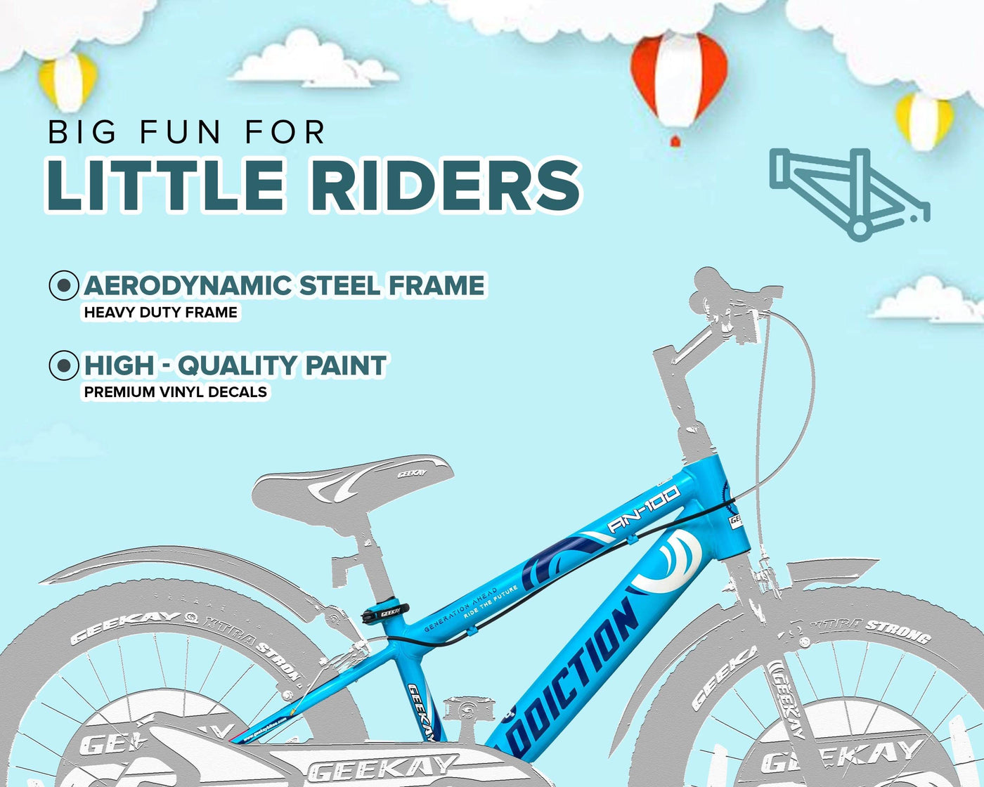 "ADDICTION 20T - Geekay Bikes"