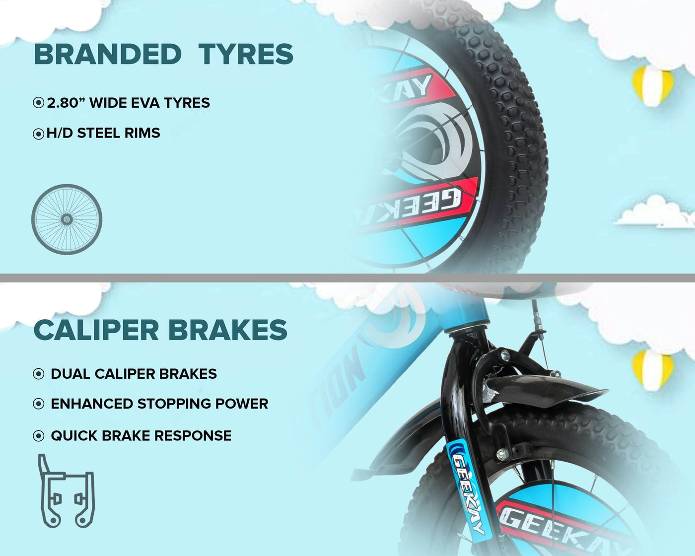 "ADDICTION 16T - Geekay Bikes"