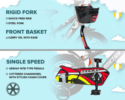 "ADDICTION 16T - Geekay Bikes"