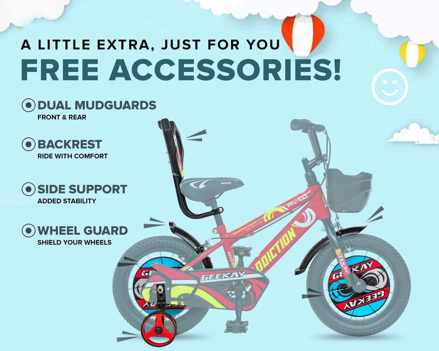 "ADDICTION 16T - Geekay Bikes"