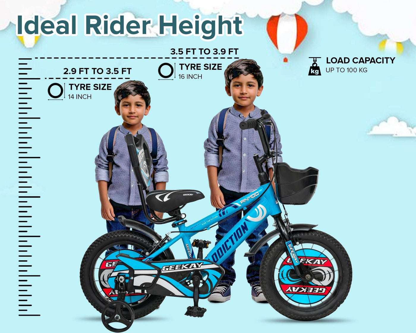 "ADDICTION 16T - Geekay Bikes"