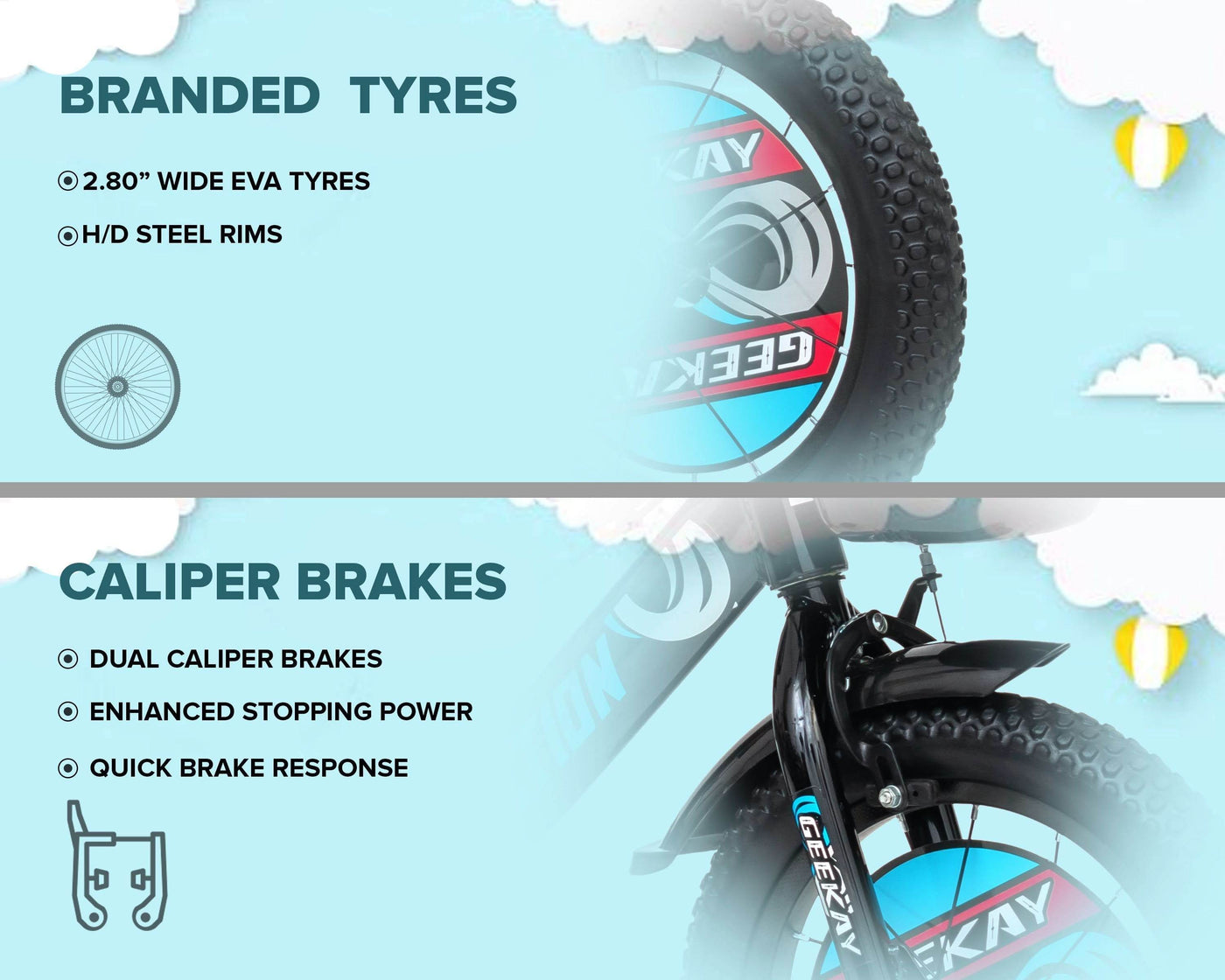 "ADDICTION 16T - Geekay Bikes"