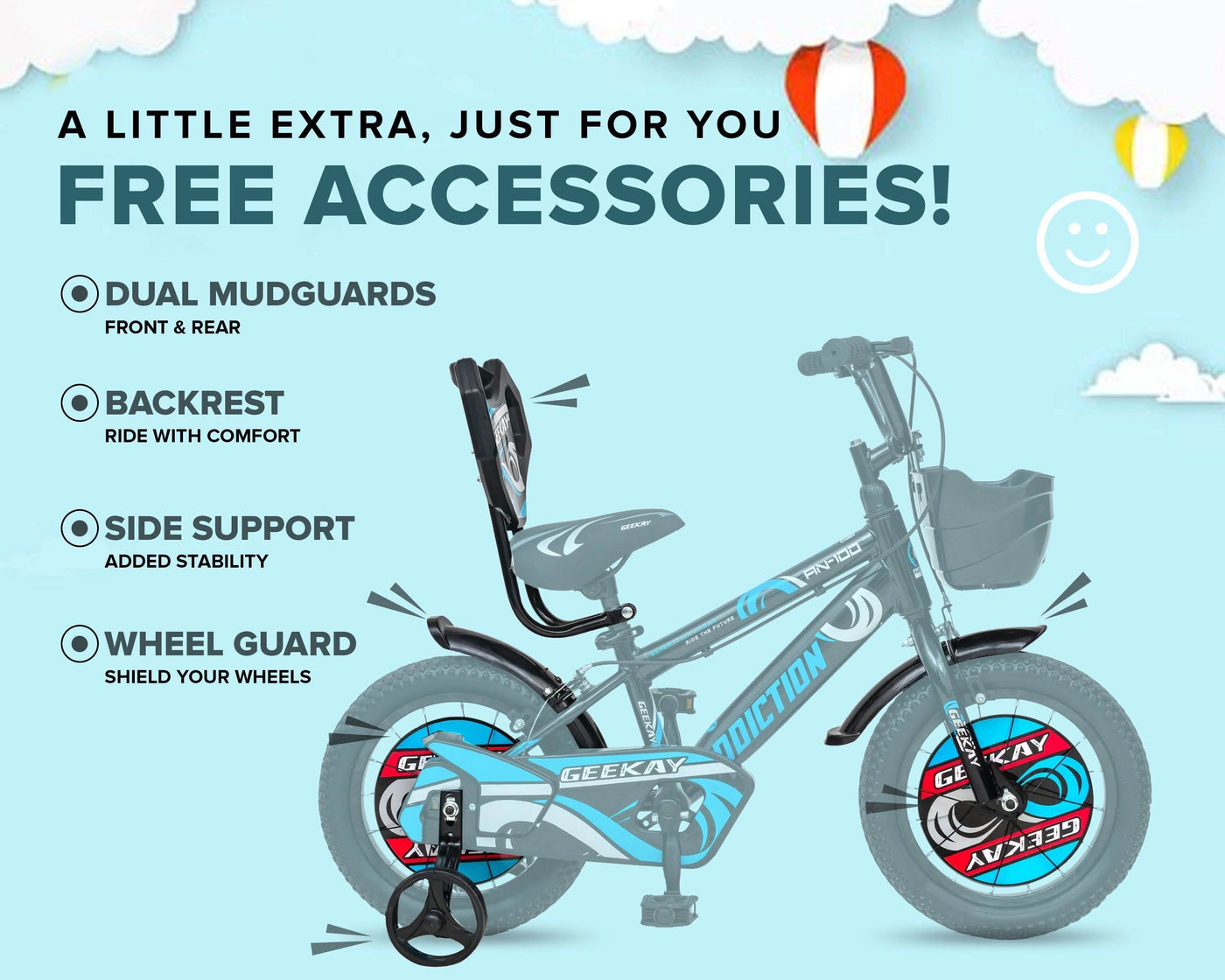 "ADDICTION 16T - Geekay Bikes"