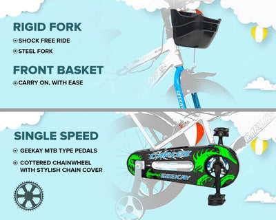 "CARLOS 16T - Geekay Bikes"