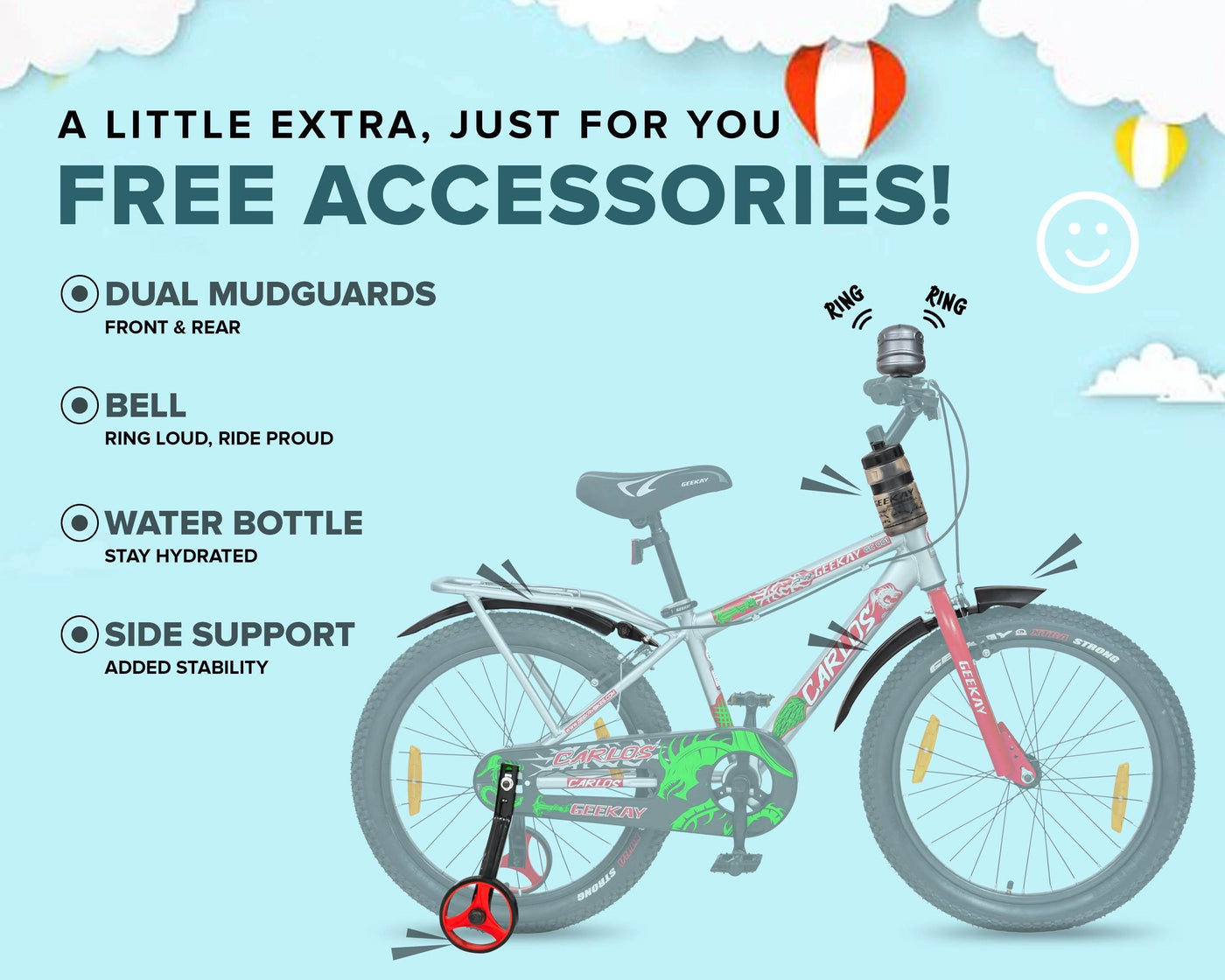 "CARLOS 20T - Geekay Bikes"