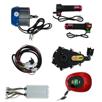 "Geekay 48V 750W BLDC Gear Type E-Rickshaw Motor Kit - Geekay Bikes"